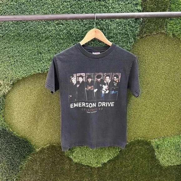 Vintage  Emerson Drive Band T-shirt Small - Picture 1 of 5